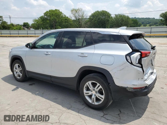 2020 GMC Terrain SLE with VIN 3GKALMEV5LL299276, listed as a Copart auction lot 59308945 with 36,075 mi miles and Salvage title. Bid and sale history available at DreamBid. Image 2.