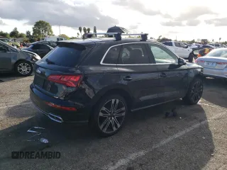 2018 Audi SQ5 Premium Plus with VIN WA1A4AFY5J2023480, listed as a Copart auction lot 41919794 with 100,918 mi miles and . Bid and sale history available at DreamBid. Image 3.