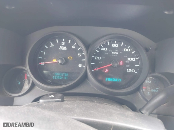 2011 Chevrolet Silverado 1500 Work Truck with VIN 1GCNKPEX8BZ243133, listed as a IAAI auction lot 41796052 with 123,709 mi miles. Bid and sale history available at carsss.com. Image 7.