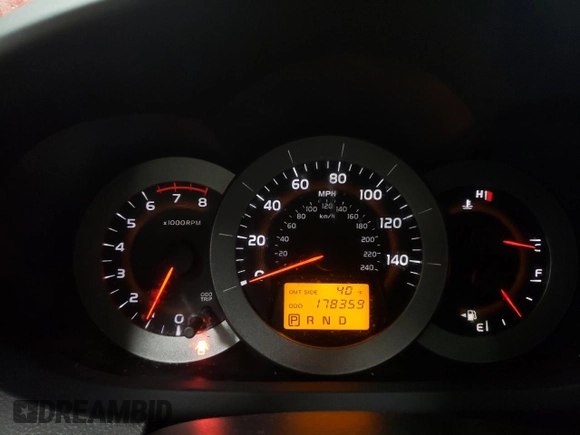 2006 Toyota RAV4 Sport with VIN JTMBK32V565001086, listed as a Copart auction lot 45487675 with 178,359 mi miles and Salvage Title. Bid and sale history available at carsss.com. Image 9.