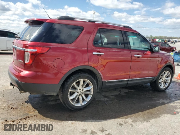 2014 Ford Explorer XLT with VIN 1FM5K7D85EGB94270, listed as a Copart auction lot 52144315 with 207,572 mi miles and Salvage title. Bid and sale history available at DreamBid. Image 3.