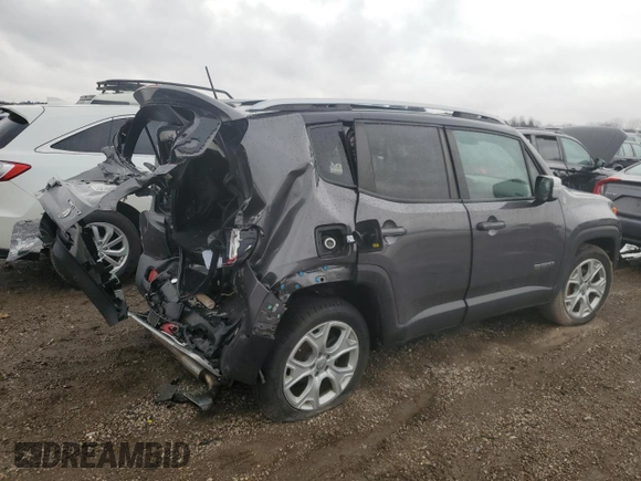 2018 Jeep Renegade Limited with VIN ZACCJADB9JPH99607, listed as a Copart auction lot 49402305 with Not provided miles and Salvage title. Bid and sale history available at DreamBid. Image 3.