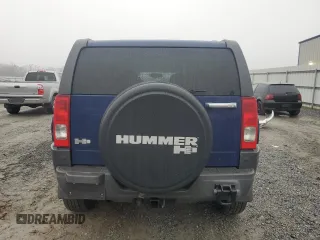 2009 Hummer H3 SUV Luxury with VIN 5GTEN13E198105450, listed as a Copart auction lot 86969564 with 97,440 mi miles and Salvage Title. Bid and sale history available at carsss.com. Image 6.