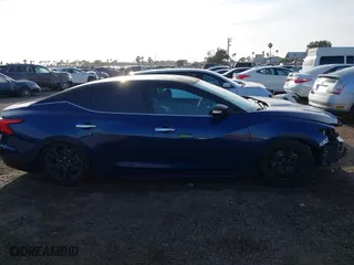 2017 Nissan Maxima SR with VIN 1N4AA6AP8HC412862, listed as a IAAI auction lot 41725246 with 154,483 mi miles. Bid and sale history available at carsss.com. Image 14.