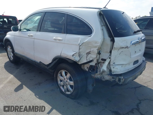 2007 Honda CR-V EX-L with VIN JHLRE38767C071484, listed as a IAAI auction lot 42030096 with 276,239 mi miles and . Bid and sale history available at carsss.com. Image 3.