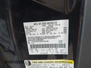 2014 Ford F-150 XL with VIN 1FTFW1ET6EFC83106, listed as a IAAI auction lot 41810871 with 121,987 mi miles. Bid and sale history available at carsss.com. Image 9.