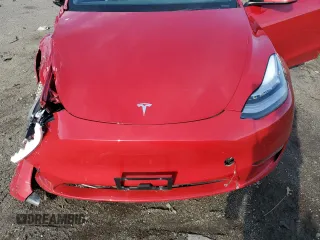 2021 Tesla Model Y Long Range with VIN 5YJYGDEE6MF258475, listed as a Copart auction lot 51347335 with 0 mi miles and Salvage Title. Bid and sale history available at carsss.com. Image 12.