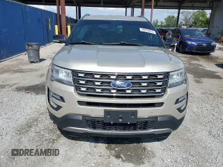2017 Ford Explorer XLT with VIN 1FM5K7D89HGD36253, listed as a Copart auction lot 58910615 with 88,840 mi miles and Salvage title. Bid and sale history available at DreamBid. Image 5.