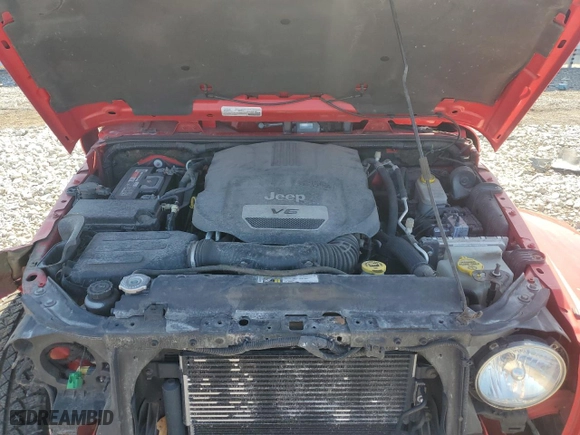2015 Jeep Wrangler Unlimited Sahara with VIN 1C4BJWEG6FL690200, listed as a Copart auction lot 49249135 with 147,097 mi miles and Salvage Title. Bid and sale history available at carsss.com. Image 12.