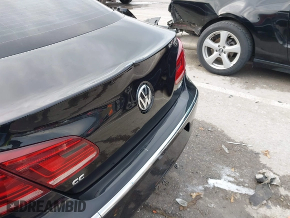 2014 Volkswagen CC R-Line with VIN WVWBN7ANXEE521055, listed as a IAAI auction lot 41197539 with 94,902 mi miles. Bid and sale history available at carsss.com. Image 18.