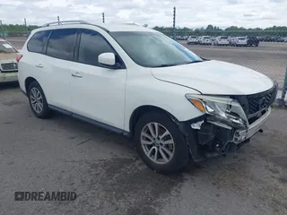 2016 Nissan Pathfinder S with VIN 5N1AR2MN5GC613411, listed as a IAAI auction lot 41930651 with 277,992 mi miles and . Bid and sale history available at DreamBid. Image 1.