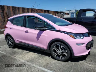 2019 Chevrolet Bolt EV Premier with VIN 1G1FZ6S05K4135477, listed as a Copart auction lot 56077725 with 53,228 mi miles and Salvage title. Bid and sale history available at DreamBid. Image 4.