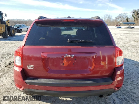 2013 Jeep Compass Sport with VIN 1C4NJCBB3DD196999, listed as a Copart auction lot 45115535 with 108,887 mi miles and Salvage Title. Bid and sale history available at carsss.com. Image 6.