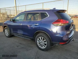 2017 Nissan Rogue SV with VIN 5N1AT2MV3HC744176, listed as a Copart auction lot 49169405 with 137,104 mi miles and Salvage Title. Bid and sale history available at carsss.com. Image 2.