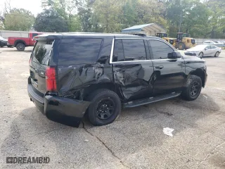 2020 Chevrolet Tahoe Commercial with VIN 1GNLCDEC7LR295832, listed as a Copart auction lot 82546574 with 62,299 mi miles and Salvage Title. Bid and sale history available at carsss.com. Image 3.