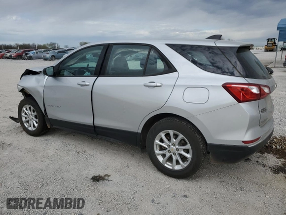 2018 Chevrolet Equinox LS with VIN 2GNAXHEV9J6220837, listed as a Copart auction lot 50612235 with 178,470 mi miles and Salvage Title. Bid and sale history available at DreamBid. Image 2.