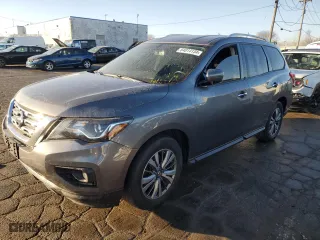 2018 Nissan Pathfinder SV with VIN 5N1DR2MM4JC642572, listed as a Copart auction lot 84014134 with 88,715 mi miles and Clean Title. Bid and sale history available at carsss.com. Image 1.
