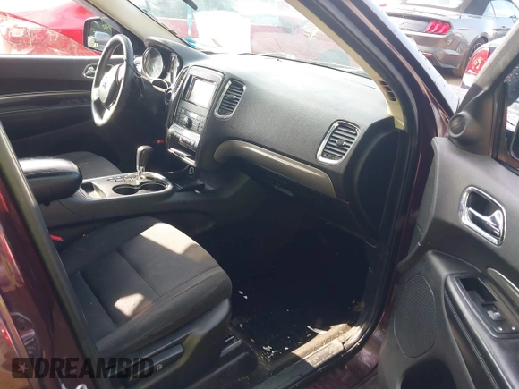 2012 Dodge Durango SXT with VIN 1C4RDJAG5CC172783, listed as a IAAI auction lot 42439477 with 191,890 mi miles and . Bid and sale history available at DreamBid. Image 5.
