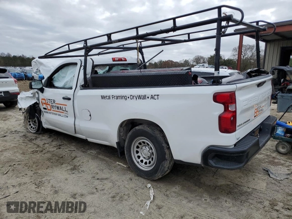 2020 Chevrolet Silverado 1500 Work Truck with VIN 3GCNWAEH9LG211402, listed as a Copart auction lot 83461904 with Not Provided miles and Salvage Title. Bid and sale history available at DreamBid. Image 2.