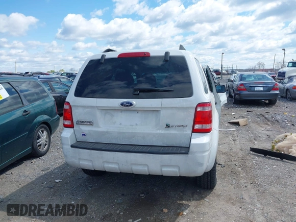 2008 Ford Escape Hybrid with VIN 1FMCU59H48KC09874, listed as a IAAI auction lot 42040477 with 85,839 mi miles and . Bid and sale history available at DreamBid. Image 16.