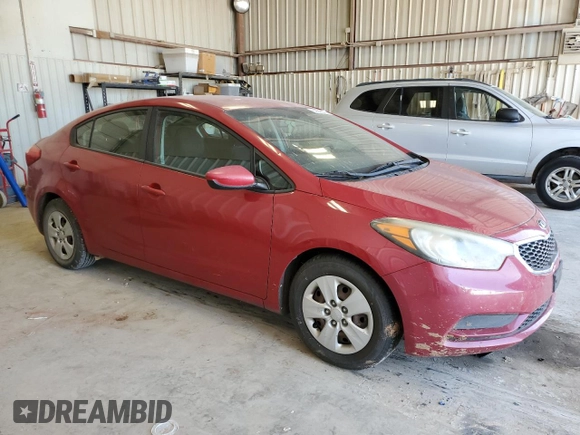2016 Kia Forte LX z VIN KNAFK4A63G5608426, wystawiony jako Copart lot #52648645 z przebiegiem 105 722 mil mil oraz Czysty tytuł • Clean title. Historia ofert i sprzedaży dostępna na DreamBid. Obrazek 4.