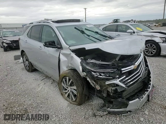 2022 Chevrolet Equinox Premier with VIN 2GNAXXEV2N6126007, listed as a Copart auction lot 53486305 with 70,123 mi miles and Salvage title. Bid and sale history available at DreamBid. Image 15.