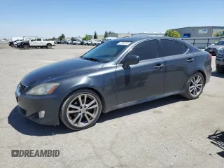 2008 Lexus IS 250 z VIN JTHBK262085062728, wystawiony jako Copart lot #57363185 z przebiegiem 126 065 mil mil oraz Tytuł czysty. Historia ofert i sprzedaży dostępna na DreamBid. Obrazek 1.