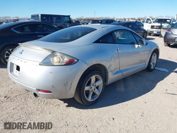 2008 Mitsubishi Eclipse GS with VIN 4A3AK24F78E038927, listed as a IAAI auction lot 41227076 with 168,201 mi miles and . Bid and sale history available at DreamBid. Image 4.