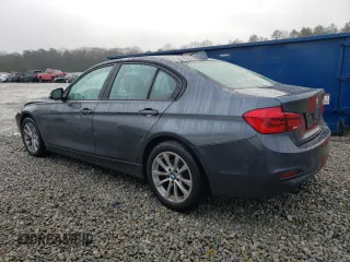 2016 BMW 3 Series 320i with VIN WBA8A9C57GK618858, listed as a Copart auction lot 45157415 with 124,347 mi miles and Salvage Title. Bid and sale history available at carsss.com. Image 2.