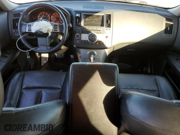 2008 Infiniti FX with VIN JNRAS08W58X205386, listed as a Copart auction lot 78461794 with 218,297 mi miles and Salvage Title. Bid and sale history available at DreamBid. Image 8.