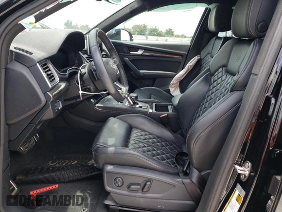 2020 Audi SQ5 Premium Plus with VIN WA1B4AFY9L2104182, listed as a Copart auction lot 57980934 with 41,951 mi miles and Salvage Title. Bid and sale history available at DreamBid. Image 7.