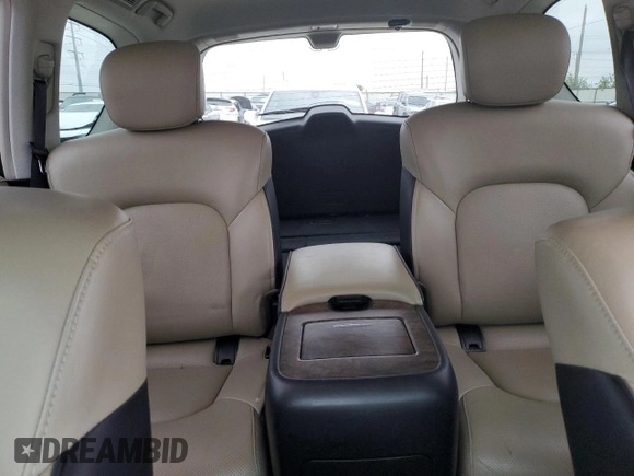 2021 Infiniti QX80 LUXE with VIN JN8AZ2AF6M9715895, listed as a Copart auction lot 72437294 with 42,582 mi miles and Salvage Title. Bid and sale history available at carsss.com. Image 10.