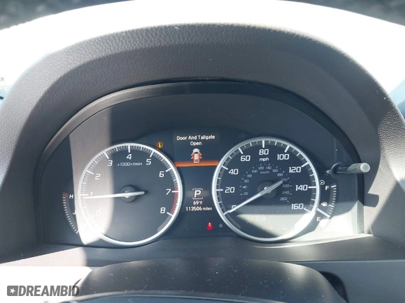 2018 Acura RDX w/Advance Pkg with VIN 5J8TB4H70JL018029, listed as a IAAI auction lot 41749450 with 113,506 mi miles. Bid and sale history available at carsss.com. Image 7.