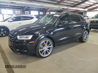 2018 Audi Q3 Premium Plus z VIN WA1JCCFS0JR033688, wystawiony jako Copart lot #61352955 z przebiegiem 176 395 mil mil oraz Czysty tytuł • Clean title. Historia ofert i sprzedaży dostępna na DreamBid. Obrazek 1.