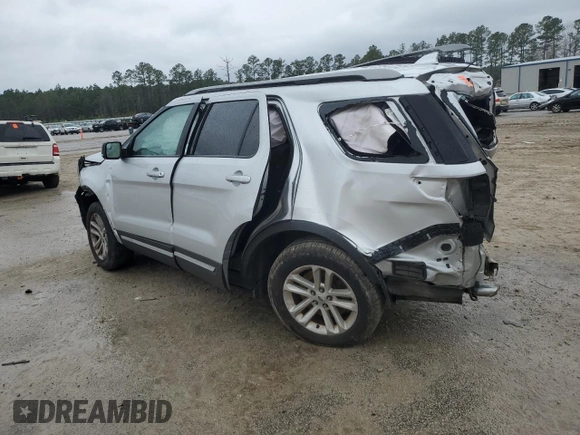 2017 Ford Explorer XLT with VIN 1FM5K7DH3HGD16127, listed as a Copart auction lot 46114165 with Not Provided miles and Non Repairable. Bid and sale history available at DreamBid. Image 2.