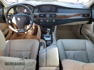 2009 BMW 5 Series 528i with VIN WBANU53589C123021, listed as a Copart auction lot 41769955 with 110,715 mi miles and Salvage Title. Bid and sale history available at carsss.com. Image 8.