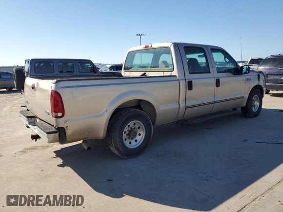 1999 Ford F-250 XL with VIN 1FTNW20S5XEF05191, listed as a Copart auction lot 43906685 with Not Provided miles and Salvage Title. Bid and sale history available at DreamBid. Image 3.