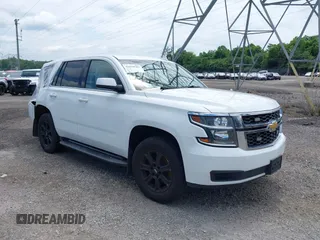 2016 Chevrolet Tahoe Commercial with VIN 1GNSKFEC1GR249946, listed as a IAAI auction lot 42610587 with Not provided miles and . Bid and sale history available at DreamBid. Image 1.