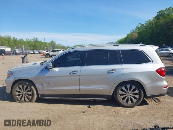 2017 Mercedes-Benz GLS 450 with VIN 4JGDF6EE8HA873584, listed as a IAAI auction lot 42106238 with 82,759 mi miles and . Bid and sale history available at DreamBid. Image 14.