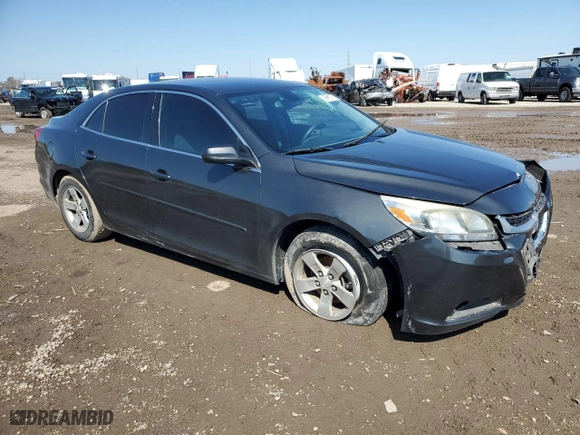 2015 Chevrolet Malibu LS with VIN 1G11B5SL2FF300141, listed as a Copart auction lot 45712195 with 74,802 mi miles and Salvage Title. Bid and sale history available at carsss.com. Image 4.