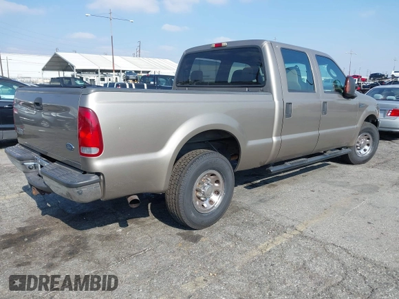 2004 Ford F-250 XL with VIN 1FTNW20L64ED90699, listed as a IAAI auction lot 41436621 with 221,586 mi miles and . Bid and sale history available at DreamBid. Image 4.
