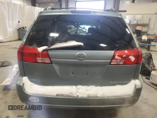 2005 Toyota Sienna XLE with VIN 5TDZA22C25S247726, listed as a Copart auction lot 45957875 with 231,902 mi miles and Salvage Title. Bid and sale history available at carsss.com. Image 6.