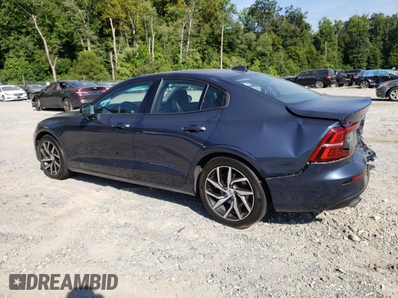 2020 Volvo S60 Momentum with VIN 7JR102FKXLG035666, listed as a Copart auction lot 65343823 with 25,982 mi miles. Bid and sale history available at carsss.com. Image 2.