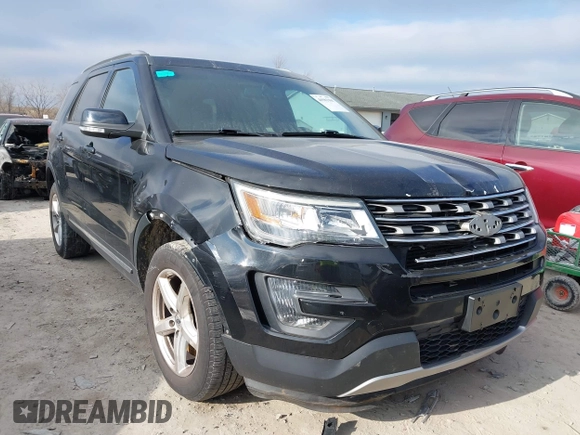 2016 Ford Explorer XLT with VIN 1FM5K8DH4GGA48242, listed as a IAAI auction lot 40981986 with 100,085 mi miles and . Bid and sale history available at carsss.com. Image 1.