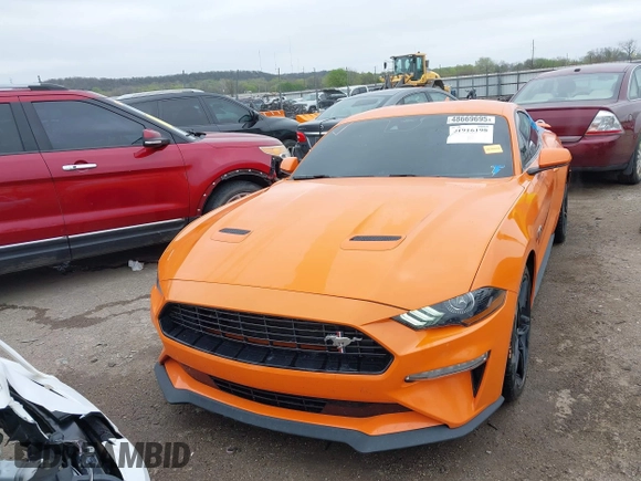 2021 Ford Mustang EcoBoost with VIN 1FA6P8TD5M5151336, listed as a IAAI auction lot 41916198 with 58,990 mi miles and . Bid and sale history available at DreamBid. Image 13.