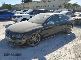 2018 Audi S7 Prestige with VIN WAU2FAFC0JN058562, listed as a Copart auction lot 82033804 with 47,429 mi miles and Salvage Title. Bid and sale history available at carsss.com. Image 1.