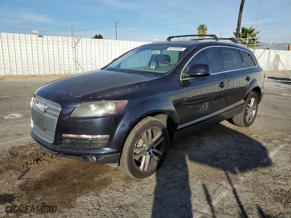 2009 Audi Q7 with VIN WA1AY74L89D010513, listed as a Copart auction lot 42303495 with 154,893 mi miles and Salvage Title. Bid and sale history available at carsss.com. Image 1.
