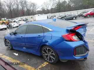 2017 Honda Civic Sedan Si with VIN 2HGFC1E52HH703751, listed as a IAAI auction lot 41561240 with 110,000 mi miles. Bid and sale history available at carsss.com. Image 14.