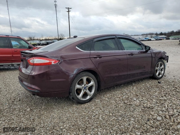2013 Ford Fusion SE with VIN 3FA6P0HR9DR105866, listed as a Copart auction lot 43957375 with 65,316 mi miles and Salvage Title. Bid and sale history available at carsss.com. Image 3.