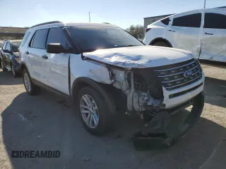2017 Ford Explorer with VIN 1FM5K8BH4HGB07200, listed as a Copart auction lot 43288255 with 87,824 mi miles and Salvage Title. Bid and sale history available at carsss.com. Image 4.